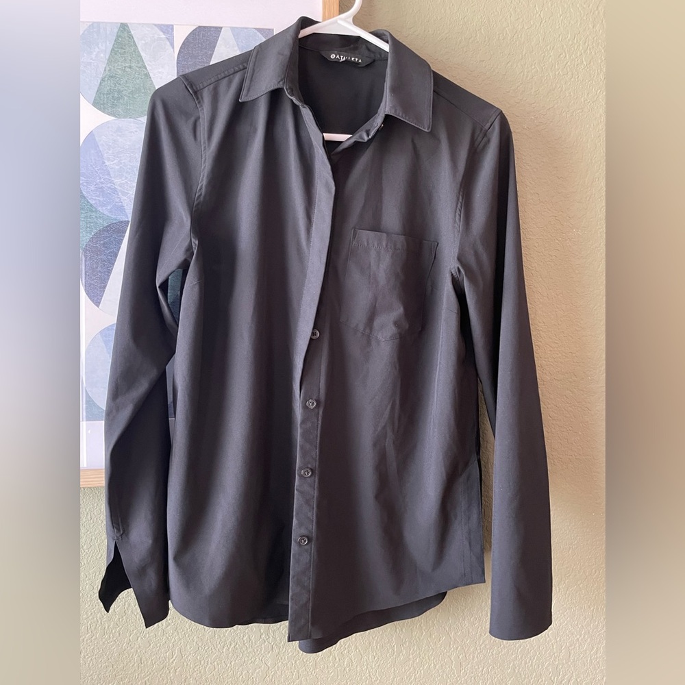 Athleta button down shirt, XS